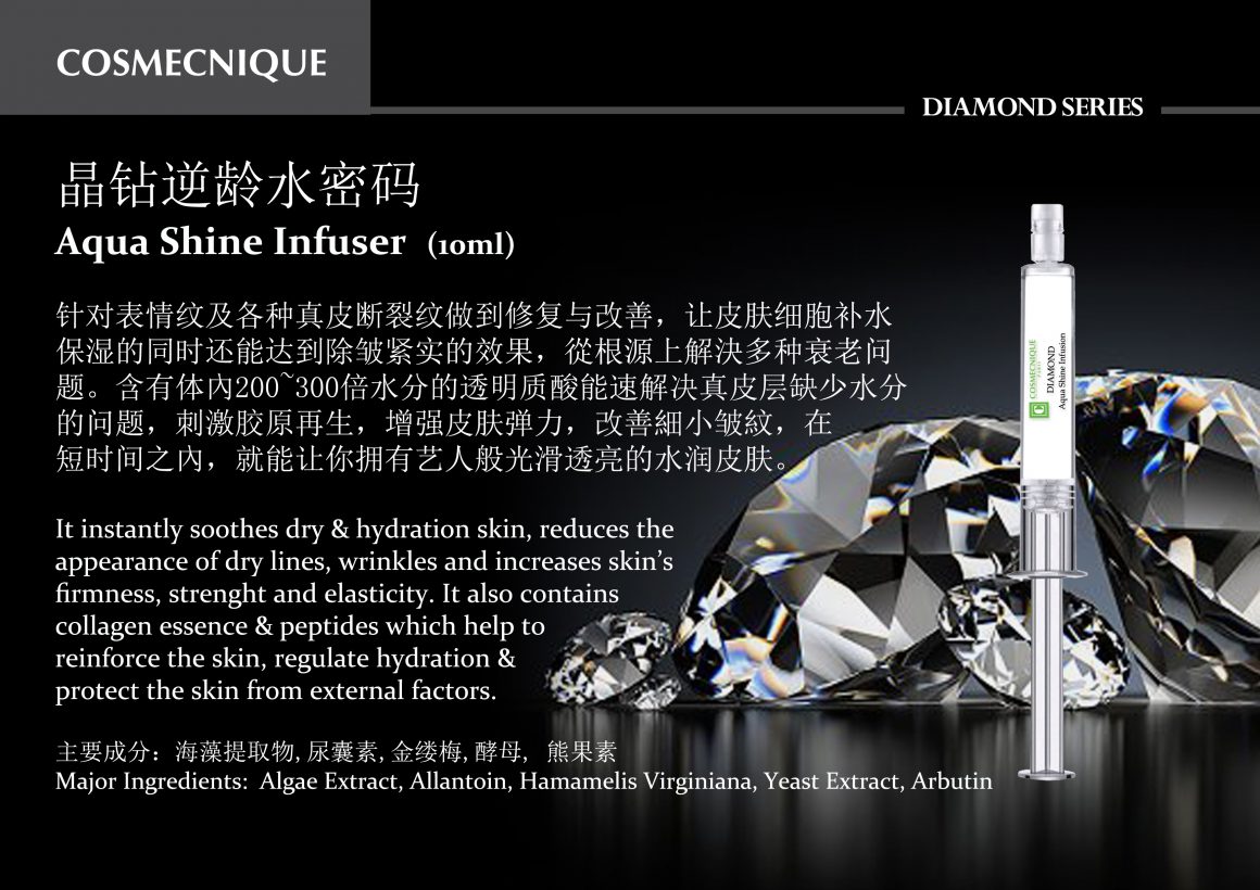 Cosmecnique Diamond Series Skincare Products [Zoom Online Training]