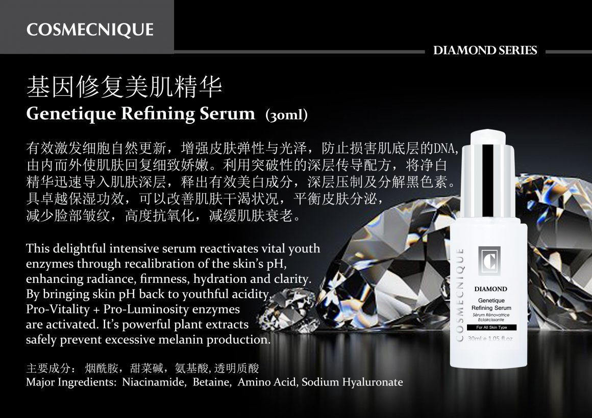 Cosmecnique Diamond Series Skincare Products [Zoom Online Training]
