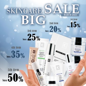 护肤产品大促销 [三月份]