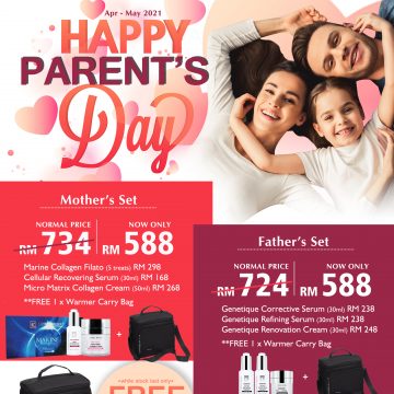 Happy Parent’s Day Promotion  [April-May Offer]