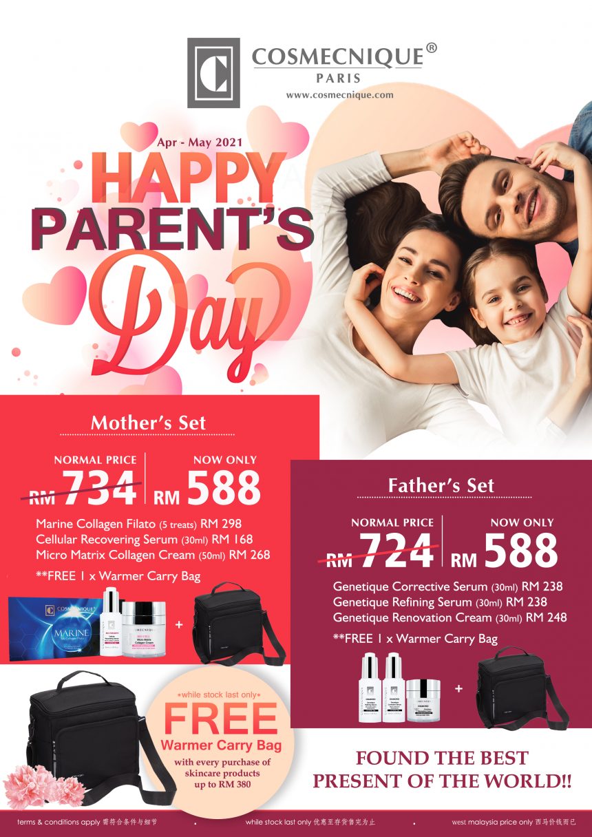 Happy Parent’s Day Promotion  [April-May Offer]