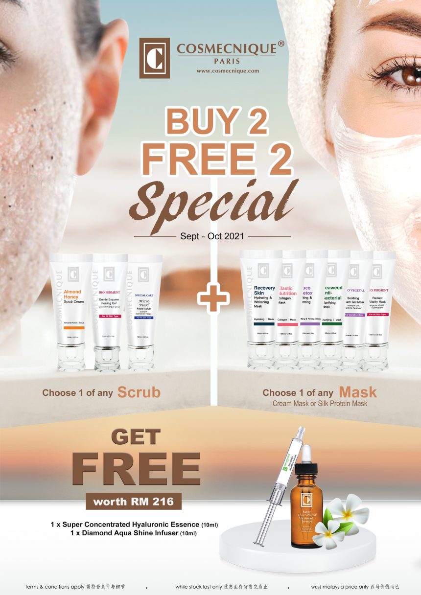 Buy 2 Free 2 Special [Sept – Oct]