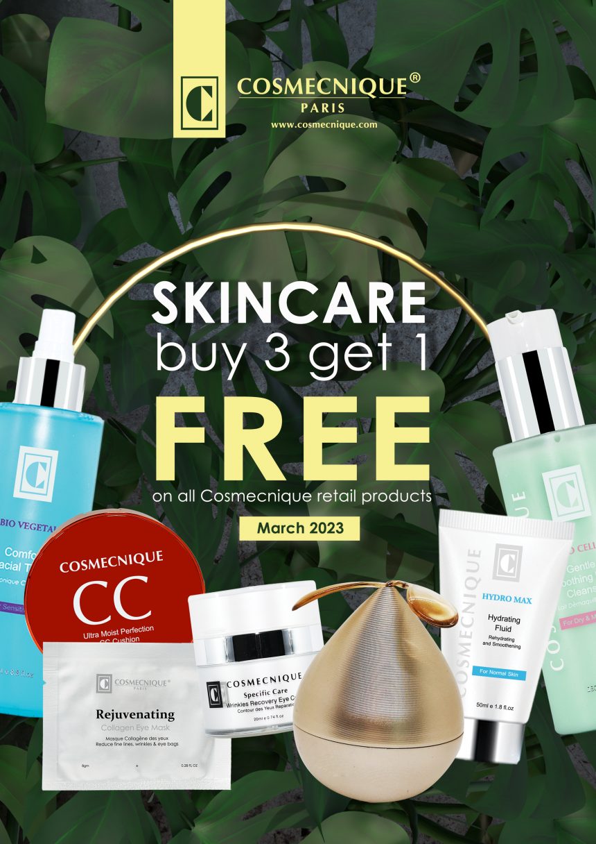 Skincare BUY 3 FREE 1 Promotion [March]