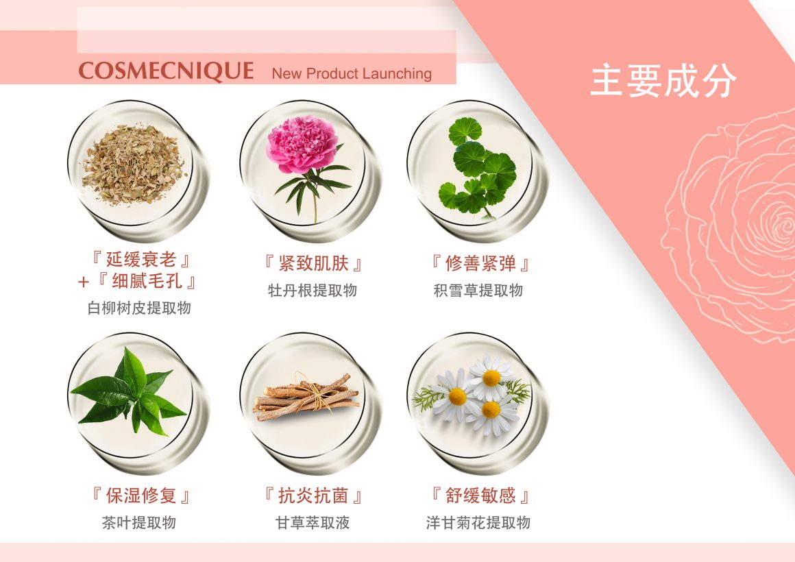 Cosmecnique Rose Centifolia Booster & Face Oil Series