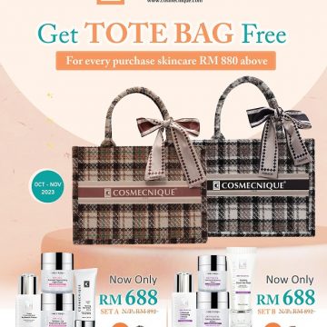 Get Free Grid Tote Bag Promotion [October & November]