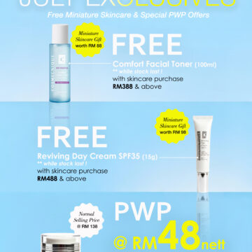 Complimentary Miniature Skincare & Exclusive PWP Offer [July]